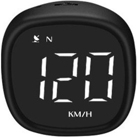 Resim Springsun Araç Ve Motosiklet İçin Gps Hız Gösterici Hud - Saat, Kompas, Hız Limit Ve Yorgunluk Uyarısı - Beyaz Ekran 