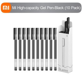 Resim Xiaomi Mi High-Capacity Tükenmez Jel Kalem (10'lu paket) 