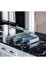 Resim Konak Ambalaj 40 cm Masaüstü Poşet Yapıştırma Maknesi Metal Gövde 