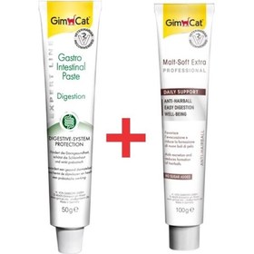 Resim Gimcat Soft Extra Malt 100 G + Gimcat Gastrointestinal 50 G 