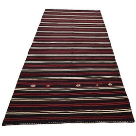 Resim Kilim Antik El Dokuma Yün Yağcıbedir Balıkesir Yörük Kilimi 0123 - Yeni - Çok Renkli 