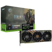 Resim MSI 16GB RTX4070TI SUPER GAMING SLIM STALKER 2 EDITION 16G GDDR6X HDMI-DP PCIE 4.0 