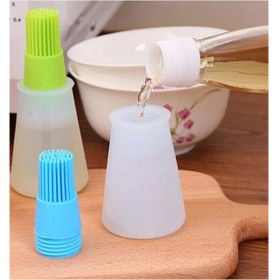 Resim Yakut Hazneli Silikon Yumurta Fırçası -9710 