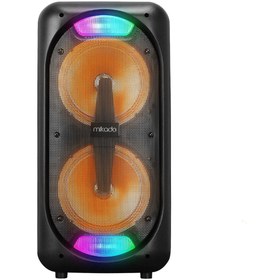Resim Mikado Özka Gsm Md-801kp 3.7v2400mah 30w Bluetooth/usb/tf/fm/led Işıklı Kablolusuz Mikrofonlu 