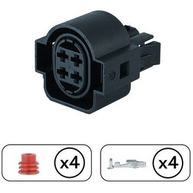 Resim Volkswagen Passat Far Soketi 4 Pin Kablosuz 