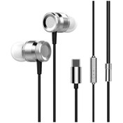 Resim Gajeena Type-c Kulak İçi Kulaklık - Xiaomi, Letv, Smartisan Modelleri İçin, Hd Mikrofonlu, Gri Renk Diğer 