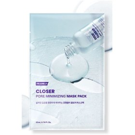 Resim Frankly Pirinç Özü Peptit Ve Kolajen İçeren Gözenek Sıkılaştırıcı Kağıt Maske 22 ML 