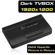 Resim Dark Full HD TV BOX Dahili Hoparlörlü Harici TV Kutusu 