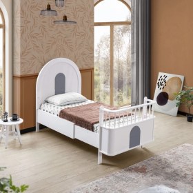 Resim Setay Mdf Beşik, Venüs Büyüyen Beşik + 1 Adet Comfort Yatak 90X130 