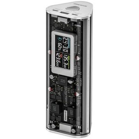Resim Sharge 170W -Yüksek Güçlü Ve Şeffaf Tasarımlı Gan Powerbank-Beyaz 