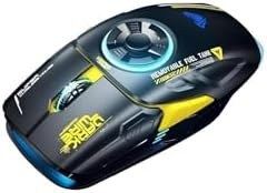 Resim Aula H530 Gaming Mouse Stres Çarkı Oyuncu Mouse Fare Rgb Kablosuz Wireless Matte Siyah 