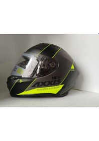 Resim Kask Axxıs Draken - Full Face Siyah - Kırmızı - Beyaz 