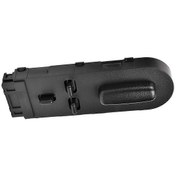 Resim C5 Corvette İçin Sürücü Tarafı Koltuk Anahtarı - Siyah Plastik Gövde. 