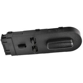 Resim C5 Corvette İçin Sürücü Tarafı Koltuk Anahtarı - Siyah Plastik Gövde. 