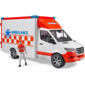Resim NW NessiWorld Mercedes Benz Sprinter Sirenli Ambulans ve Ekibi 