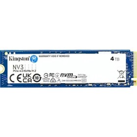 Resim 4 Tb Kıngston Nv3 M.2 Nvme Pcıe Gen4 6000/4000mbs Snv3s/4000g 
