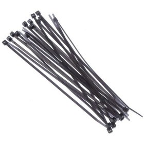 Resim Tek-iş Kablo Bağı Cırt Kelepçe 100 Mm X 2.5 Mm Siyah 100 Adet 