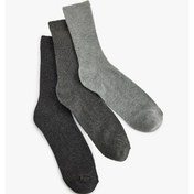 Resim Koton Kadın 3'lü Soket Çorap Seti Çok Renkli Dokulu Çok Renkli 