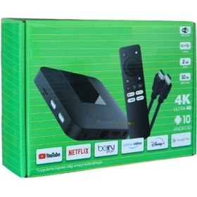 Resim Android 10 Tv Box 2gb/32gb İnat Tv Yüklenerek Gönderilir 