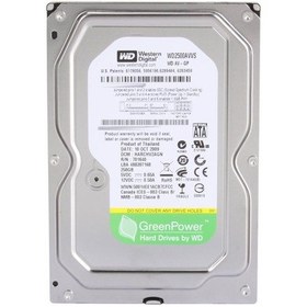 Resim Wd 250GB 7200RPM 3.5" Sata 3 Sabit Disk (WD2500AVVS) Harddisk 