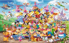 Resim Ravensburger 1000 Parça Puzzle Walt Disney Carnival 193837 