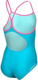 Resim Swimsuit Light Drop Solid Çocuk Mavi Yüzücü Mayo 005919899 