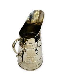 Resim Nikel Kaplama El Yapımı Bakır Viking Sürahi 