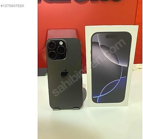 Resim Apple iPhone 16 Pro İkinci El TR | 128 GB | Siyah 