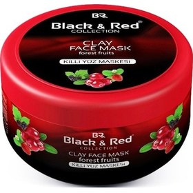 Resim Black And Red Kil Maske 400Gr. Orman Meyveli 