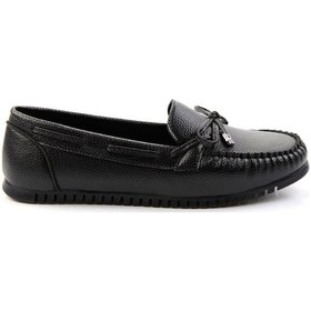 Resim Siyah Kadın Loafer Ayakkabı K01542010809 Çok Renkli 