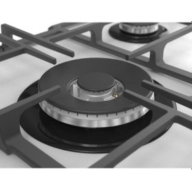 Resim Ed036 75 Cm Beyaz Ankastre Cam Ocak 