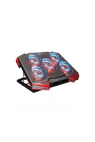 Resim Rampage Marka: Addison Ad-rc5 Siyah 5 Fan Ve 2 Usb 15"-17" Notebook Soğutucu Stand Kategor 