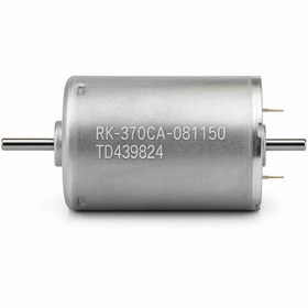 Resim Genel Markalar RK-370CA DC Motor Dual Çift Milli DC 24V 3500 Rpm RC Uçak RC Bot Oyuncak Araba DIY 