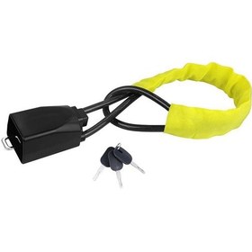 Resim Direksiyon Kilidi, Evrensel Emniyet Kemeri Kilidi Hırsızlığa Sarı 