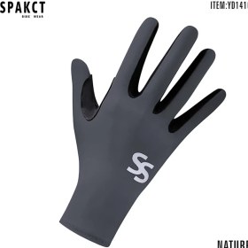 Resim Liangduo Shop Gri Tarzı S Beden Spakct Tam Parmak Bisiklet Eldiveni Bisiklet Bisiklet Dağ Mtb Yol Eldivenleri Erkek Kadın Bisiklet Aksesuarları (Yurt Dışından) 