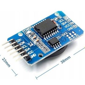 Resim Ds3231 Rtc Gerçek Zaman Saat Modülü Mini Iıc Gerçek Zaman Saniye 