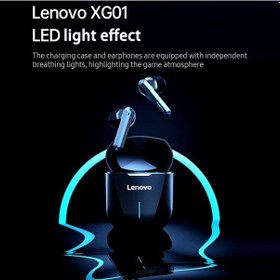 Resim Treasures Lenovo Xg01 Tws Kablosuz Kulaklık, Bt 5.0, E-spor, Hifi Ses, Mikrofon, Led Işık, Gri/beyaz/pembe 