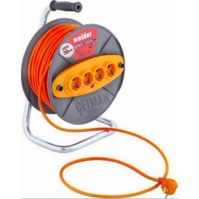 Resim 30 Metre 3x2.5 Makaralı Seyyar Kablo 