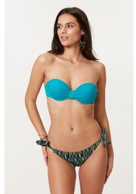 Resim Pierre Cardin Dolgulu Straplez Bikini Takım 217334 Desenli Çok Renkli 