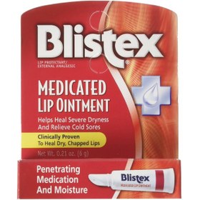 Resim Blistex Medicated Lip Ointment Dudak Nemlendirici 