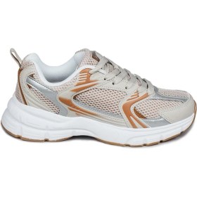 Resim Jump 28712 Bej Kadın Sneaker Günlük Spor Ayakkabı 