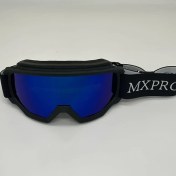 Resim Willowhaven 2025 Yeni Siyah Gümüş Lens Dayanıklı Çarpışma Dirençli Off Road Motosiklet Gözlüğü Tpu Malzeme Ayarlanabilir Kayış 