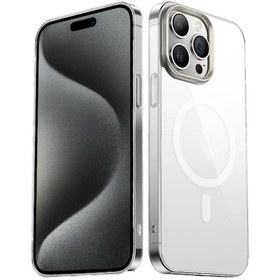 Resim İphone 15 Pro Max Uyumlu Zore Wireless Şarj Özellikli Şeffaf G 