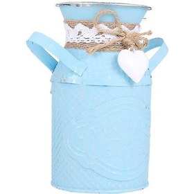 Resim Yeni 1 Adet Mini Metal Saksı 