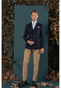 Resim Efor C 657 Slim Fit Lacivert Spor Ceket Lacivert 