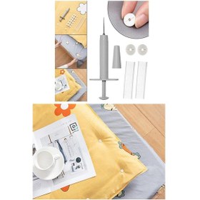 Resim Yorgan Kılıfı Nevresim Sabitleme Klips Takımı Kılçık Tabanca Set 
