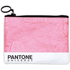 Resim Lisanslı Pantone C1 Yıkanabilir Bozuk Para Cüzdanı (543121941) Pembe 