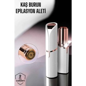Resim Savarga Taşınabilir ve Şık Yüz Kaş Epilatörü Hassas Ciltlere Özel 