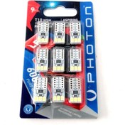 Resim Photon W5w T10 Dipsiz Led Tavan Park Plaka Ampulü (9 Adet ) 