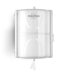 Resim Rulopak İkiz Mini Cimri Içten Çekmeli Tuvalet Kağıdı Dispenseri - Siyah 
